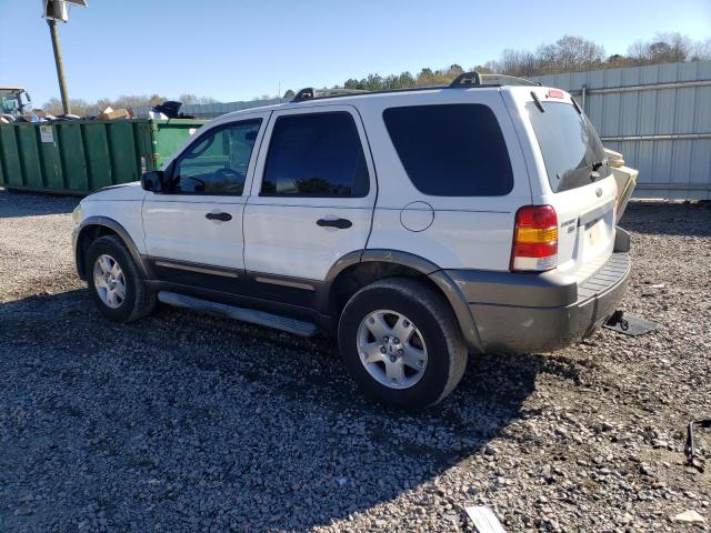 1FMYU93196KA18716 - 2006 FORD ESCAPE XLT WHITE photo 2