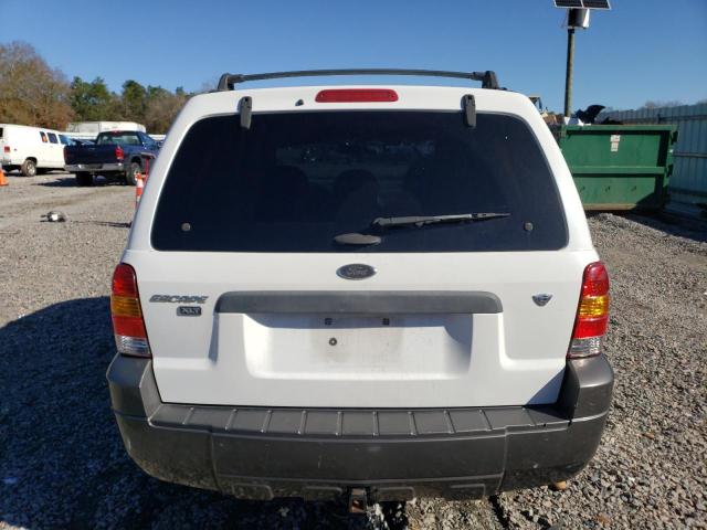 1FMYU93196KA18716 - 2006 FORD ESCAPE XLT WHITE photo 6