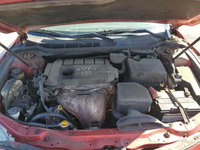 4T4BF3EK6AR025323 - 2010 TOYOTA CAMRY BASE RED photo 11