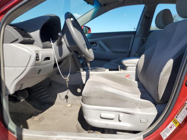 4T4BF3EK6AR025323 - 2010 TOYOTA CAMRY BASE RED photo 7