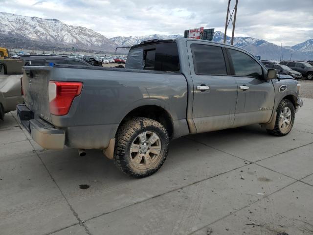 1N6AA1EJ5HN563906 - 2017 NISSAN TITAN S GRAY photo 3