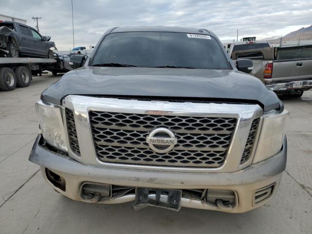 1N6AA1EJ5HN563906 - 2017 NISSAN TITAN S GRAY photo 5