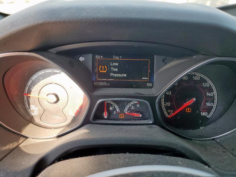 1FADP3L91HL334062 - 2017 FORD FOCUS ST BLACK photo 9