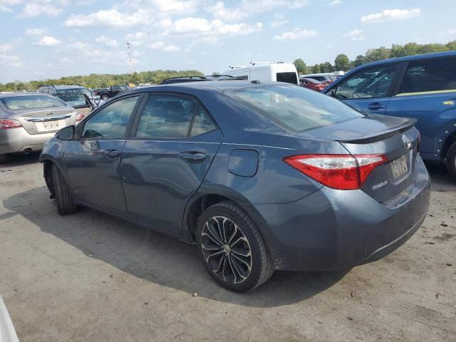 2T1BURHE0FC304431 - 2015 TOYOTA COROLLA L BLUE photo 2