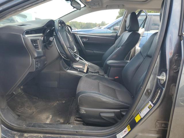 2T1BURHE0FC304431 - 2015 TOYOTA COROLLA L BLUE photo 7