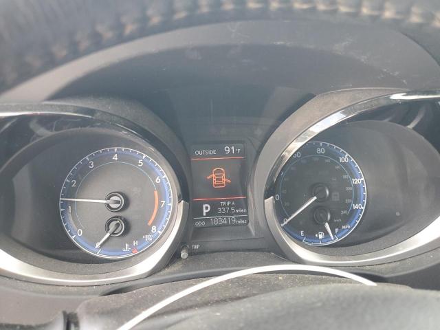 2T1BURHE0FC304431 - 2015 TOYOTA COROLLA L BLUE photo 9