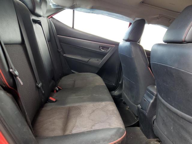 2T1BURHE8GC529584 - 2016 TOYOTA COROLLA L RED photo 10