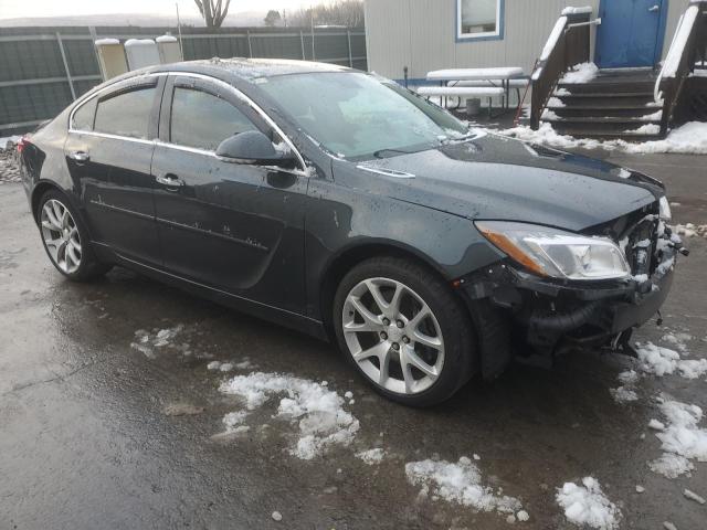 2G4GV5GV9D9225216 - 2013 BUICK REGAL GS CHARCOAL photo 4