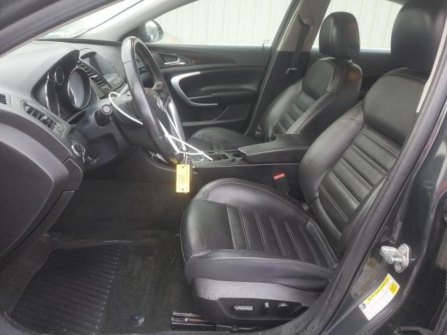 2G4GV5GV9D9225216 - 2013 BUICK REGAL GS CHARCOAL photo 7