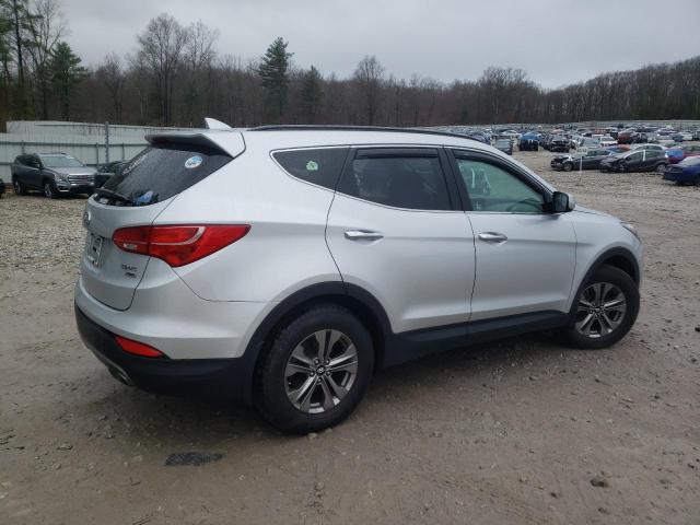 5XYZUDLB9FG303586 - 2015 HYUNDAI SANTA FE S SILVER photo 3