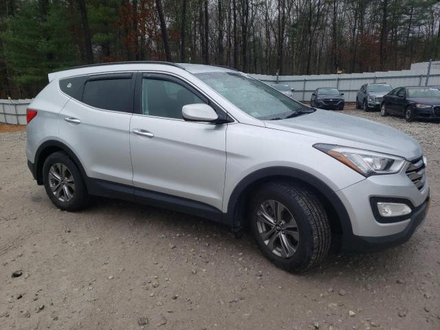 5XYZUDLB9FG303586 - 2015 HYUNDAI SANTA FE S SILVER photo 4