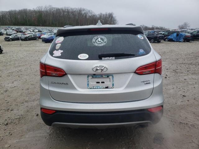 5XYZUDLB9FG303586 - 2015 HYUNDAI SANTA FE S SILVER photo 6