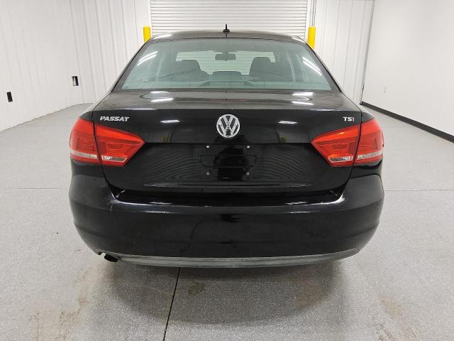 1VWAS7A35EC114904 - 2014 VOLKSWAGEN PASSAT S BLACK photo 6