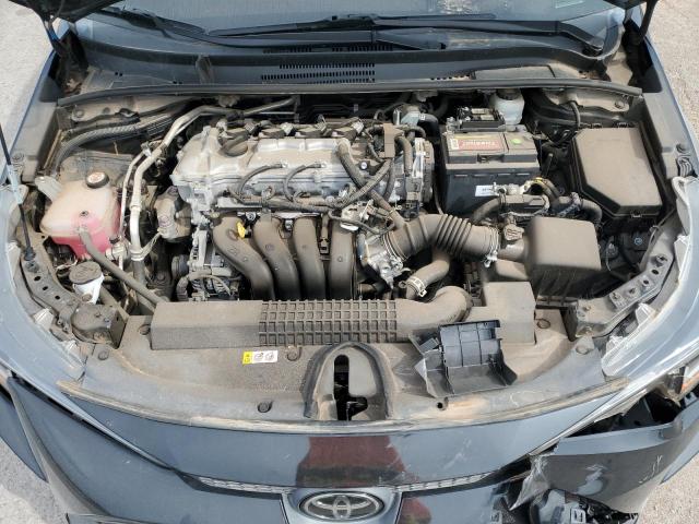 5YFEPMAE0MP265726 - 2021 TOYOTA COROLLA LE შავი ფოტო 11