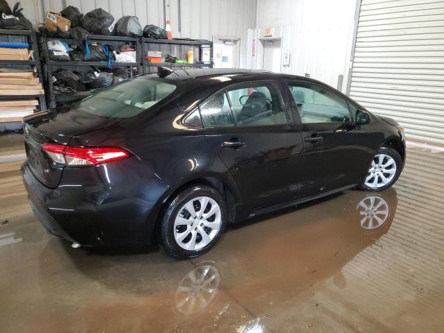 5YFEPMAE0MP265726 - 2021 TOYOTA COROLLA LE შავი ფოტო 3