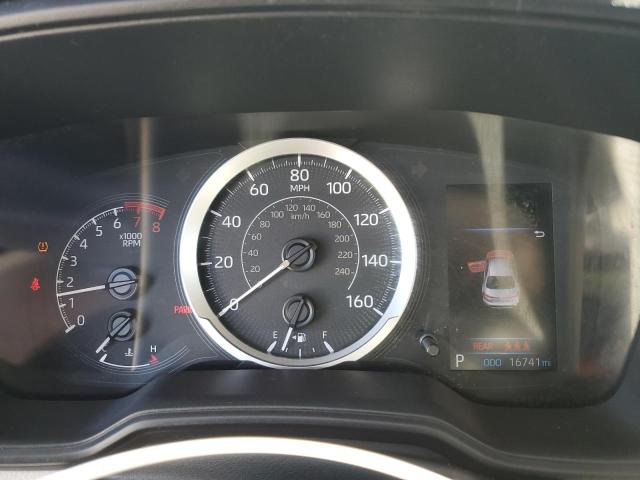 5YFEPMAE0MP265726 - 2021 TOYOTA COROLLA LE შავი ფოტო 9