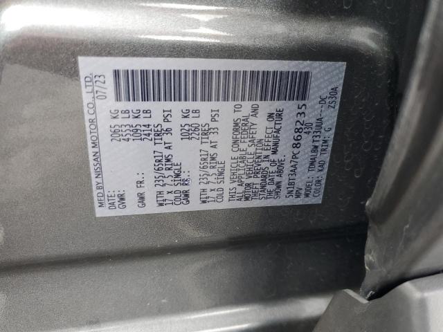 5N1BT3AA7PC868235 - 2023 NISSAN ROGUE S 灰色 照片 13