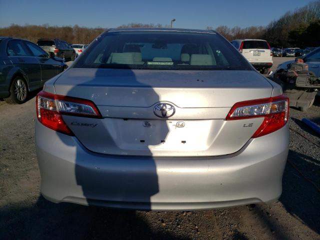 4T1BF1FK8EU432837 - 2014 TOYOTA CAMRY L SILVER photo 6