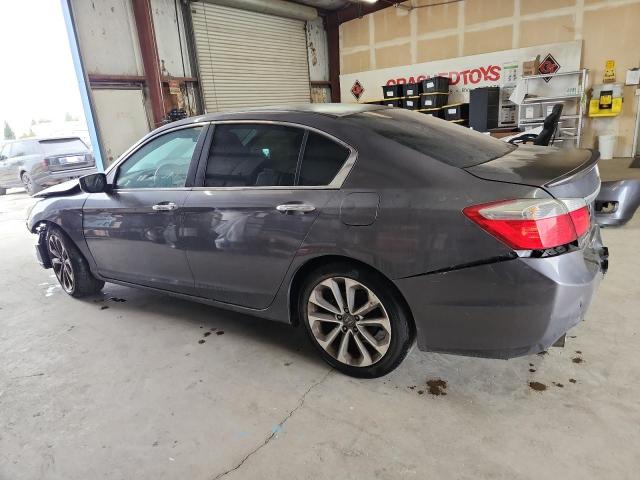 1HGCR2F50FA109094 - 2015 HONDA ACCORD SPORT ნაცრისფერი ფოტო 2
