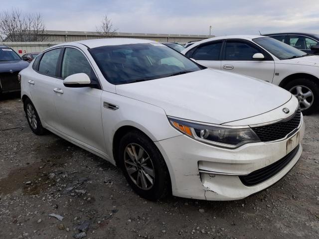 KNAGT4L32G5088532 - 2016 KIA OPTIMA LX WHITE photo 4