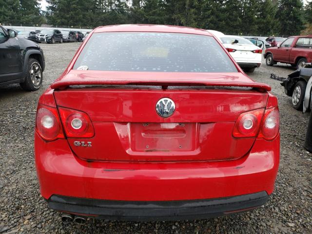 3VWTJ71KX6M751502 - 2006 VOLKSWAGEN JETTA GLI RED photo 6