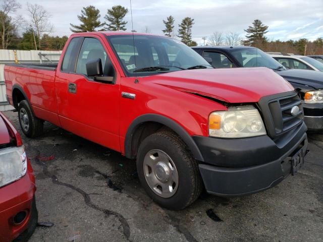 1FTRF12W86KD70395 - 2006 FORD F150 RED photo 4