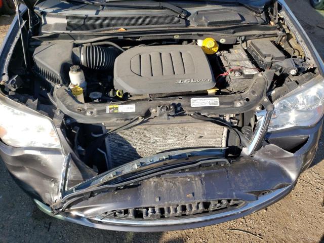 2C4RC1CG7ER455602 - 2014 CHRYSLER TOWN & COU TOURING L GRAY photo 12