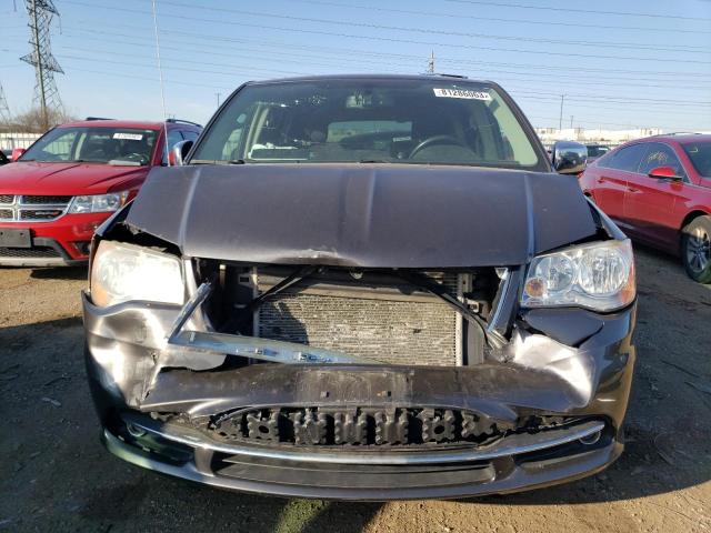 2C4RC1CG7ER455602 - 2014 CHRYSLER TOWN & COU TOURING L GRAY photo 5