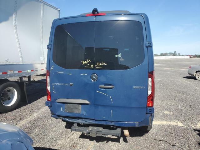 W1Z40FHY8MT048985 - 2021 MERCEDES-BENZ SPRINTER 2500 BLUE photo 6