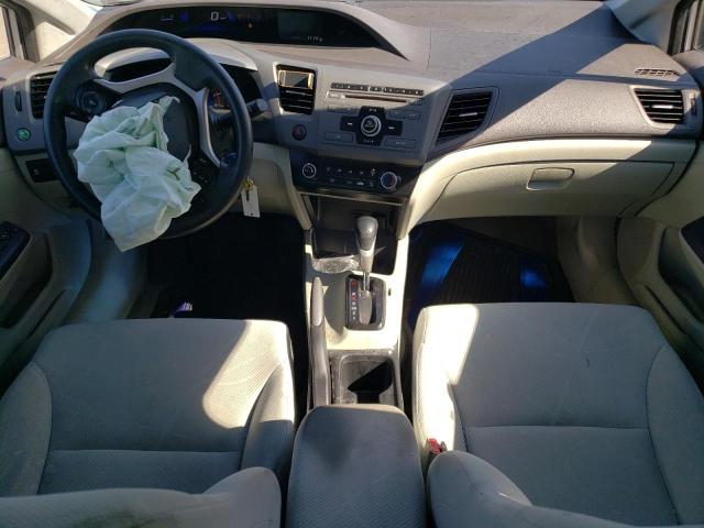 19XFB2F58CE344044 - 2012 HONDA CIVIC LX ვერცხლისფერი ფოტო 8