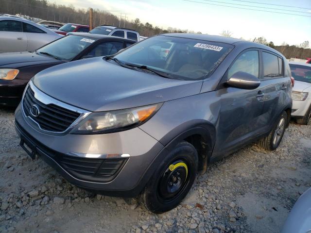 KNDPB3A29C7248463 - 2012 KIA SPORTAGE BASE GRAY photo 1