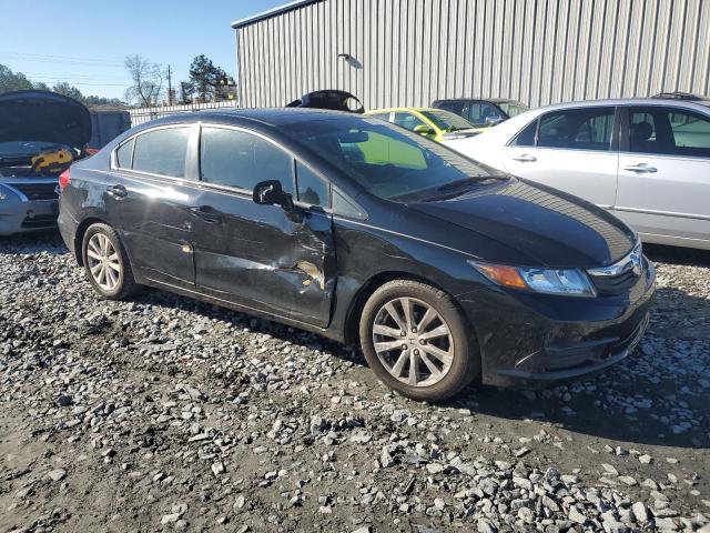 19XFB2F88CE075280 - 2012 HONDA CIVIC EX BLACK photo 4