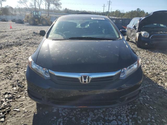 19XFB2F88CE075280 - 2012 HONDA CIVIC EX BLACK photo 5