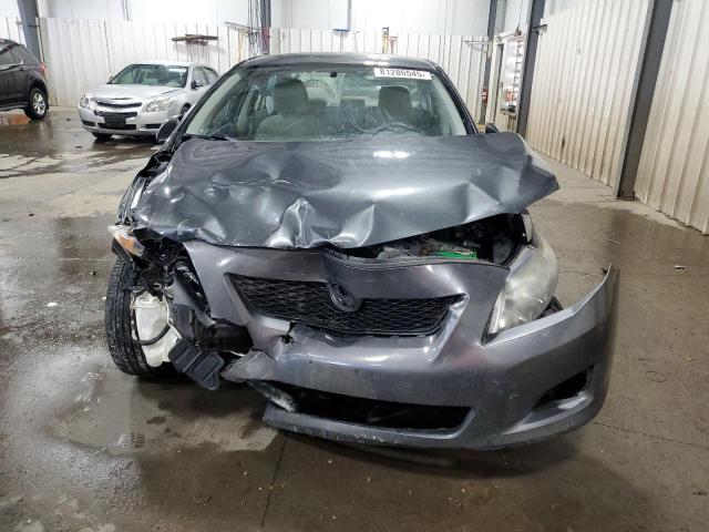 1NXBU4EE9AZ365632 - 2010 TOYOTA COROLLA BASE GRAY photo 5
