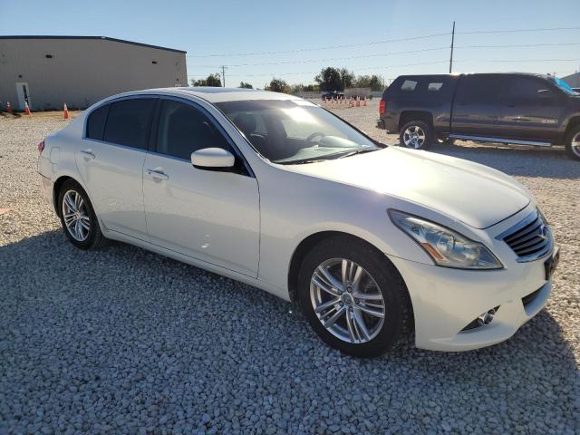 JN1CV6AP6DM304531 - 2013 INFINITI G37 BASE WHITE photo 4