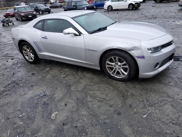 2G1FB1E37F9115506 - 2015 CHEVROLET CAMARO LS SILVER photo 4