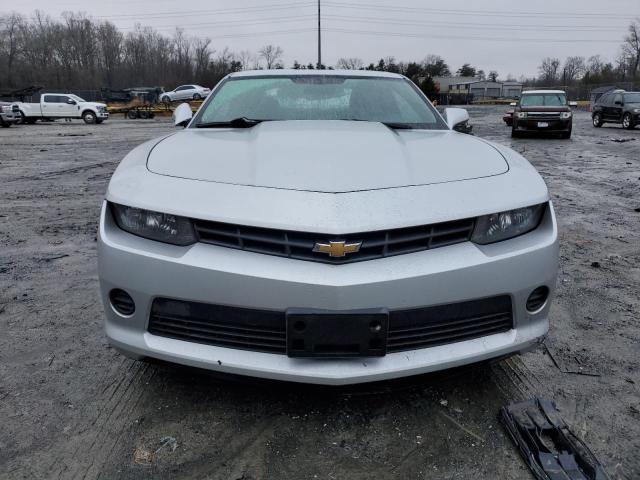 2G1FB1E37F9115506 - 2015 CHEVROLET CAMARO LS SILVER photo 5