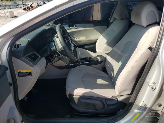 5NPE24AF7HH517370 - 2017 HYUNDAI SONATA SE SILVER photo 7