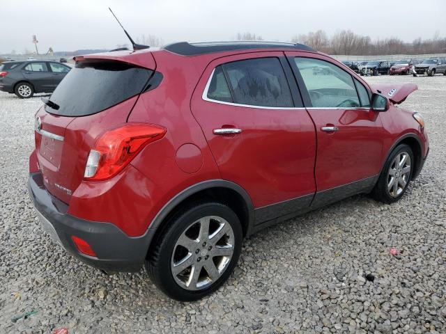 KL4CJGSB8DB078631 - 2013 BUICK ENCORE BURGUNDY photo 3