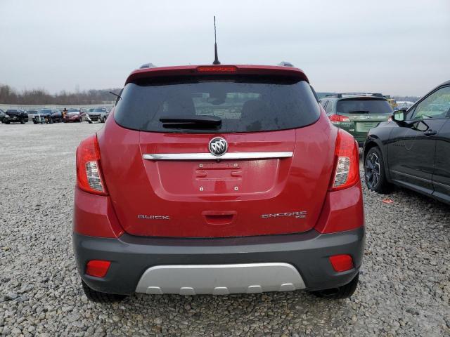 KL4CJGSB8DB078631 - 2013 BUICK ENCORE BURGUNDY photo 6