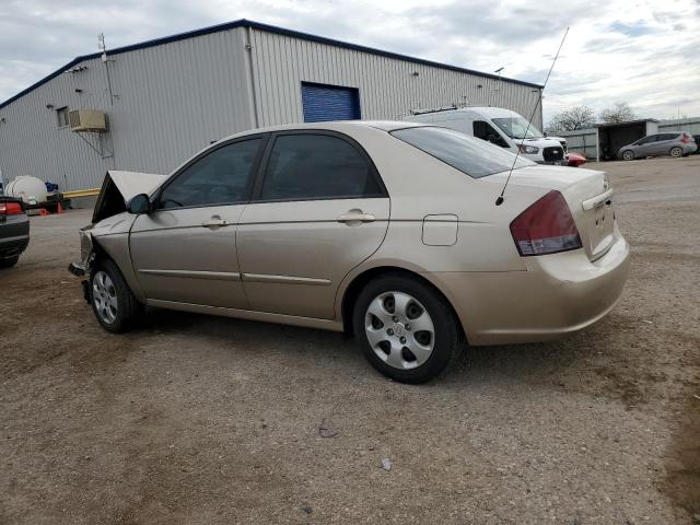 KNAFE122275421874 - 2007 KIA SPECTRA EX GOLD photo 2