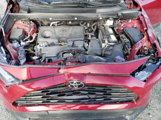 2T3R1RFV3NW324056 - 2022 TOYOTA RAV4 XLE MAROON photo 12