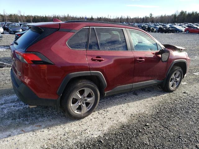 2T3R1RFV3NW324056 - 2022 TOYOTA RAV4 XLE MAROON photo 3