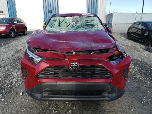 2T3R1RFV3NW324056 - 2022 TOYOTA RAV4 XLE MAROON photo 5