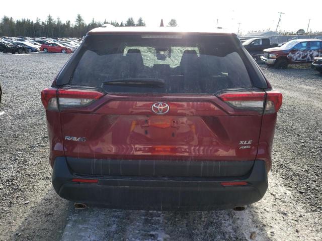 2T3R1RFV3NW324056 - 2022 TOYOTA RAV4 XLE MAROON photo 6