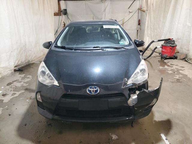 JTDKDTB36E1574805 - 2014 TOYOTA PRIUS C BLACK photo 5