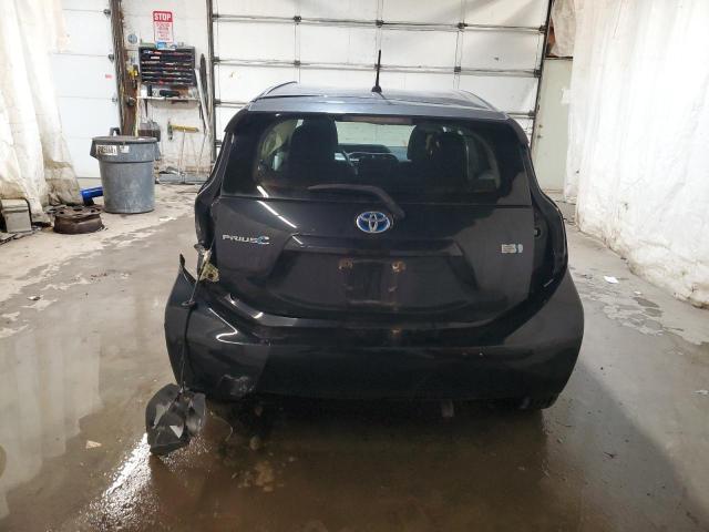 JTDKDTB36E1574805 - 2014 TOYOTA PRIUS C BLACK photo 6