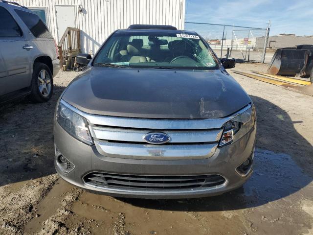 3FAHP0JAXCR148253 - 2012 FORD FUSION SEL GRAY photo 5