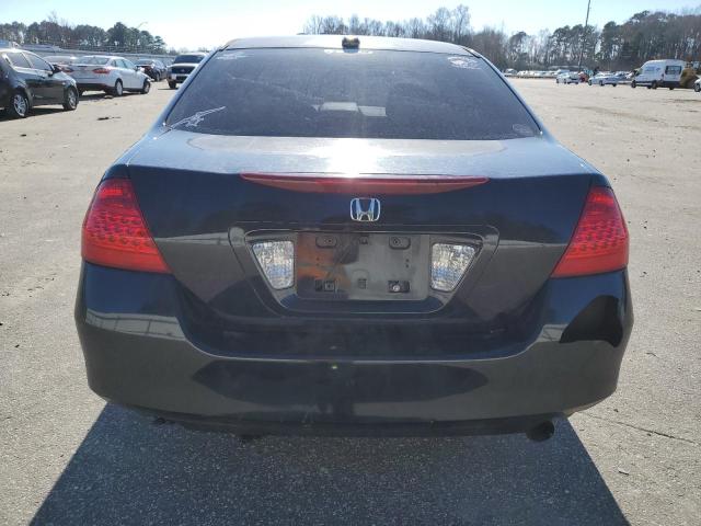 1HGCM56867A195152 - 2007 HONDA ACCORD EX BLACK photo 6