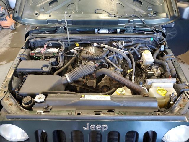 1J4AA2D15AL184748 - 2010 JEEP WRANGLER SPORT მწვანე ფოტო 12